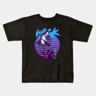 John Wick And Dog Cute Kids T-Shirt